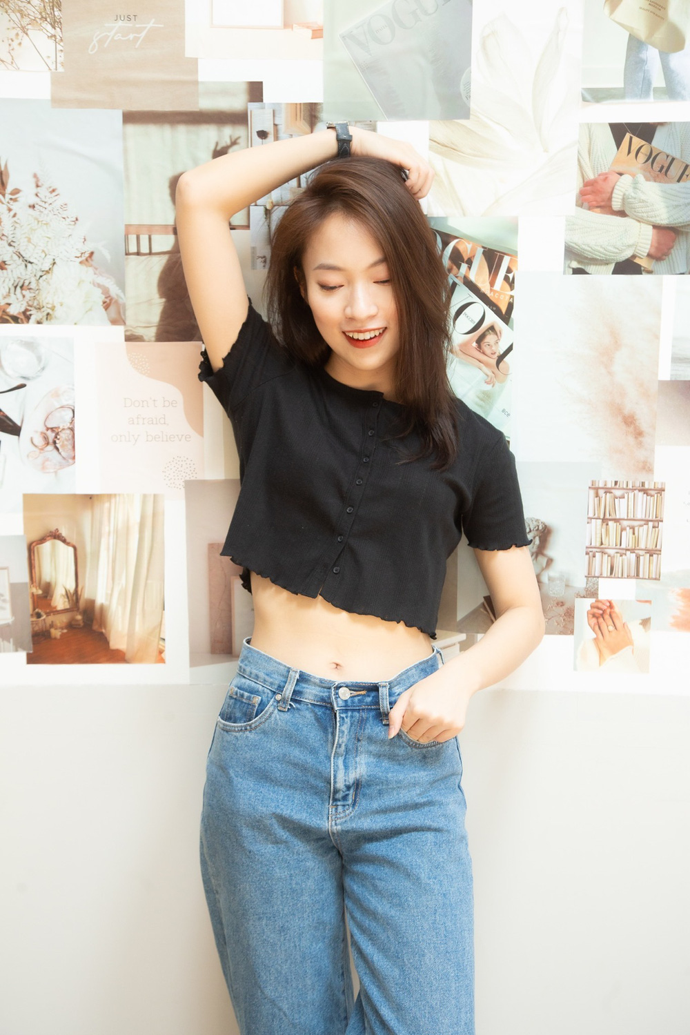 Hot girl VTV nói thứ tiếng Khánh Vy Tôi nhiều lần bị nhận xét thảo mai