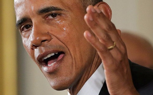 Ông Obama khóc khi phát biểu sau vụ xả súng tại trường tiểu học Sandy Hook năm 2012