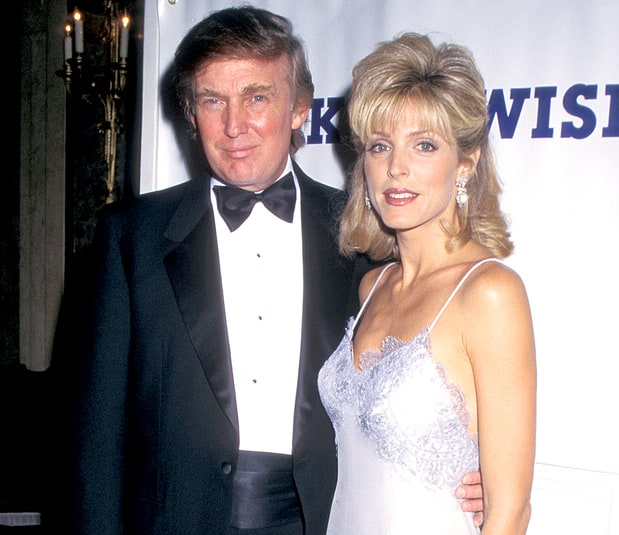 Marla Maples, người vợ thứ 2 của Trump, một diễn viên điện ảnh Mỹ.