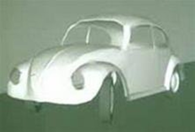 
Mô hình chiếc xe con bọ Volkswagen vẽ theo kỹ thuật Phong Shading
