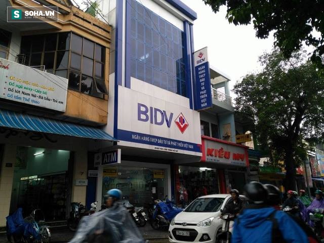 Chi nhánh BIDV nơi xảy ra vụ cướp và mất 700 triệu đồng