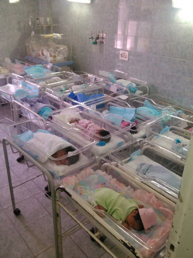
Hình ảnh do cơ quan giám sát hệ thống bệnh viện ở Venezuela IVSS công bố trên Twitter.
