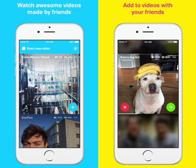 Ứng dụng Riff - nỗ lực copy Our Stories của Snapchat