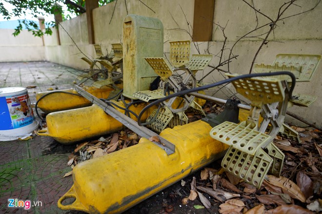 Thiết bị máy móc khác cũng chung tình trạng.