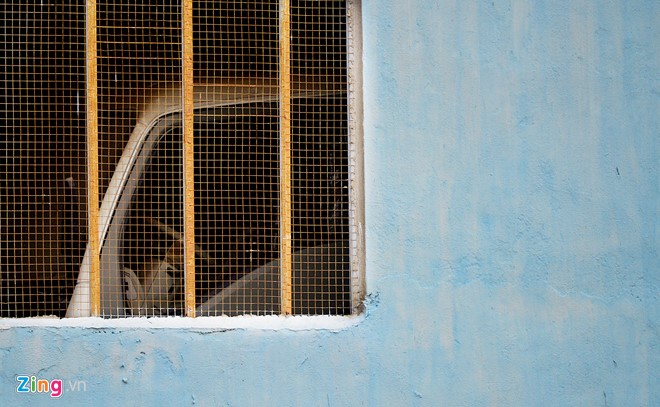 Còn đây là khu sản xuất, lắp ráp các loại xe tải ngừng hoạt động từ nhiều năm nay.