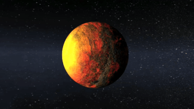 Bức ảnh này giống như kiểu NASA đã tìm thấy hành tinh “núi lửa” Mustafar