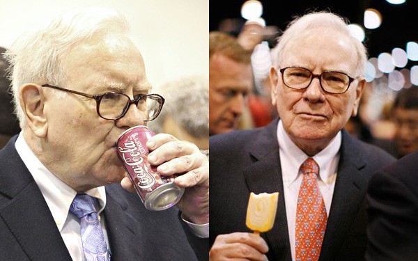 Dù đã 88 tuổi nhưng Warren Buffett vẫn ăn McDonald’s 3 lần/tuần, uống 5 lon Coca mỗi ngày và đặc biệt 