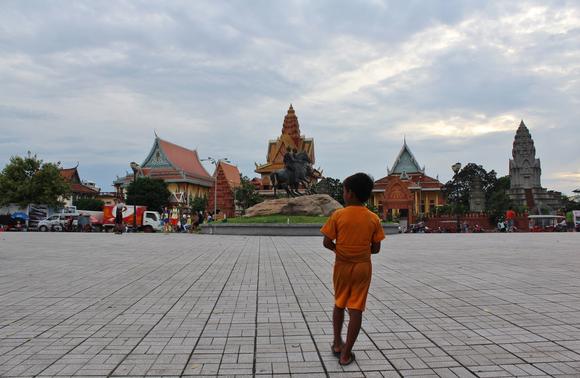 
Đền Wat Ounalom tại Phnom Penh
