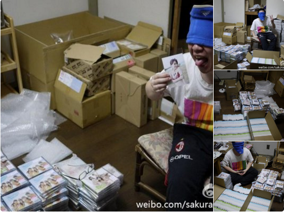 
Một người hâm mộ của nhóm nhạc AKB48 đã mua hơn 5.000 đĩa đơn CD để được lấy phiếu bầu chọn cho nhóm.

