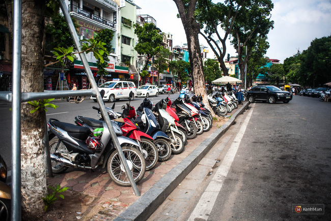 
Người dân khu vực phố đi bộ sẽ được miễn phí gửi xe.
