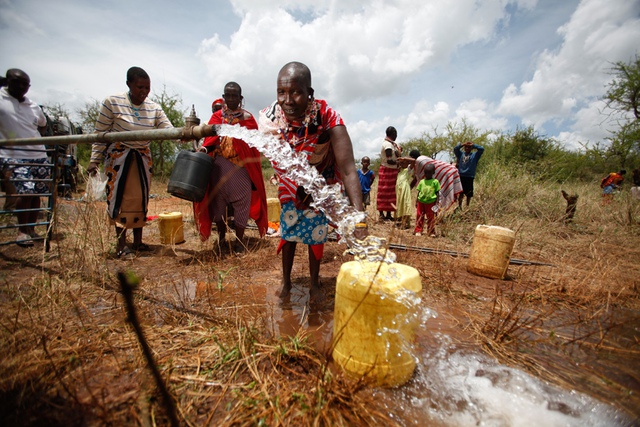 
Một dự án nước sạch của NGO tại Kenya
