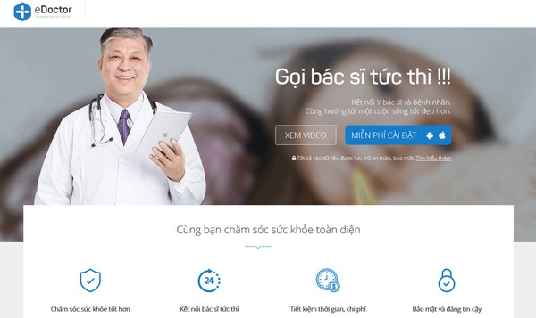 Startup Việt eDoctor vừa được Google &quot;chọn mặt gửi v&#224;ng&quot; v&#224;o chương tr&#236;nh vườn ươm khởi nghiệp
