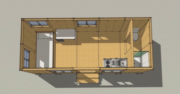 Nh&agrave; ở người Việt nhỏ nhất 25m2, nhưng ở Mỹ thậm ch&iacute; c&oacute; nh&agrave; chỉ 9m2