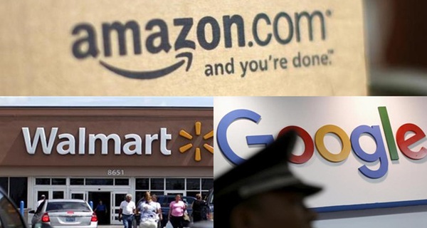 Kẻ th&#249; của kẻ th&#249; sẽ l&#224; bạn: Walmart bắt tay với Google để chặn đường Amazon