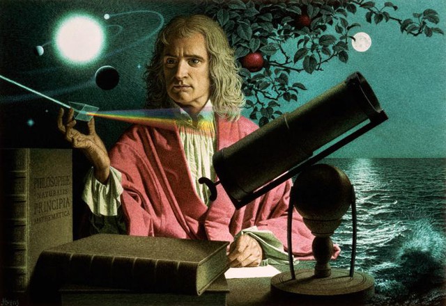 
Isaac Newton.
