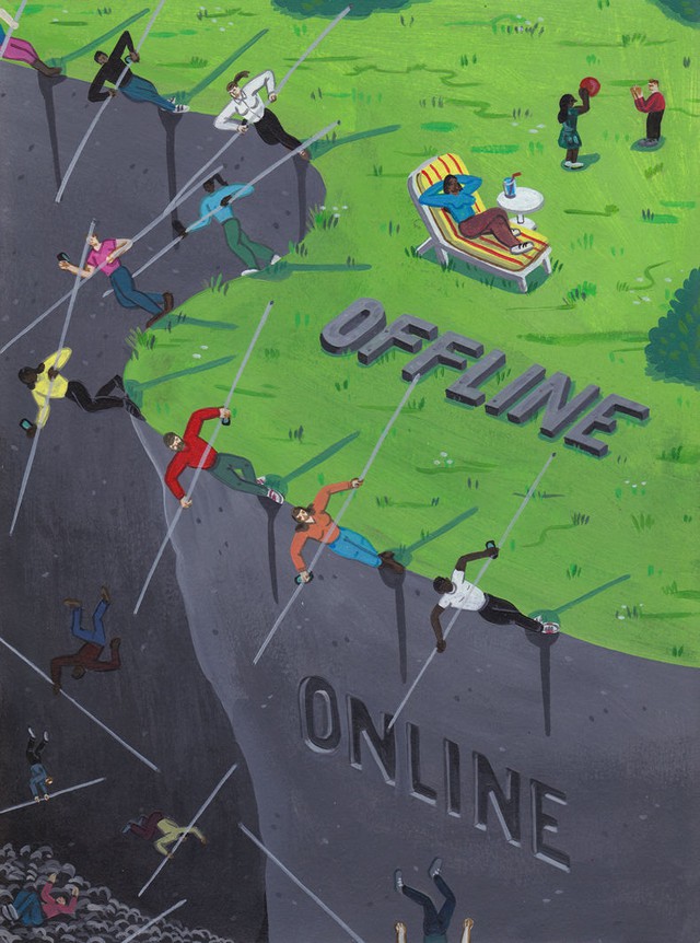 Ranh giới của Online và Offline, thứ khó cân bằng với rất nhiều người.