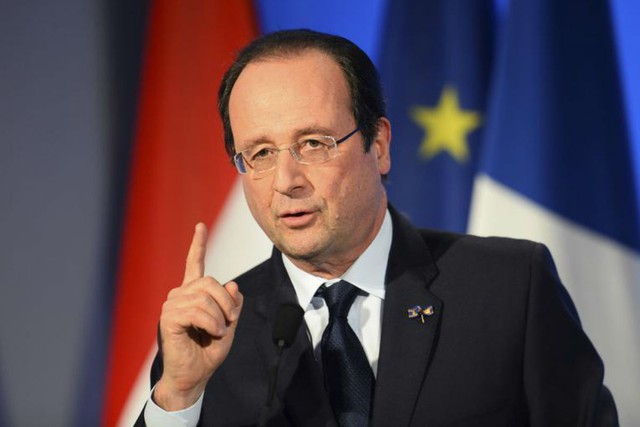 
Tổng thống Pháp Francois Hollande
