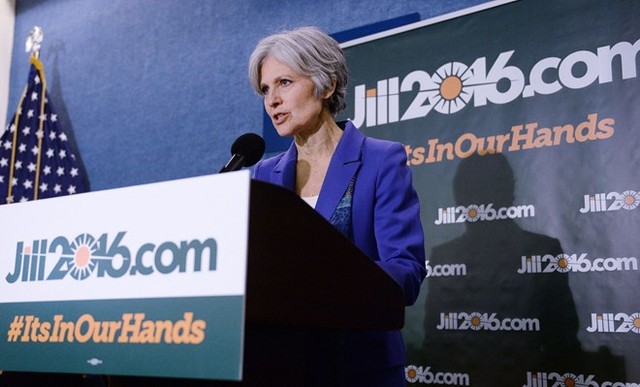 Bà Jill Stein, ứng viên đảng Xanh. Nguồn: Jill2016