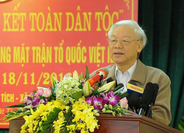 
Tổng bí thư Nguyễn Phú Trọng
