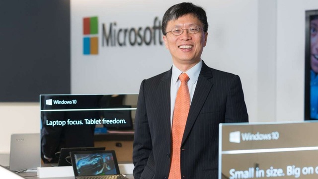 Ông Harry Shum, người sẽ lãnh đạo nỗ lực về AI của Microsoft.