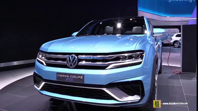 Nguyên mẫu Volkswagen Cross Coupe GTE tại triển lãm 2015