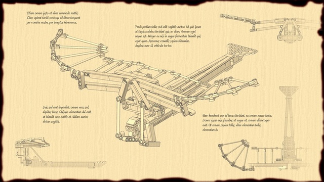 
Cấu tạo của máy bay do thiên tài Leonardo da Vinci nghĩ ra
