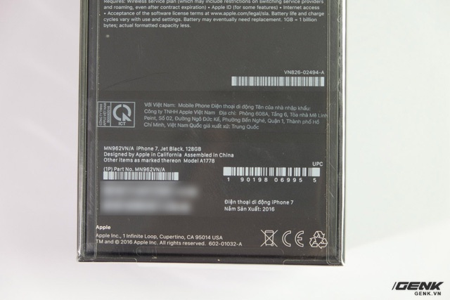 Theo các nhà phân phối chính hãng, chỉ máy với mã VN/A và được nhập khẩu bởi Công ty TNHH Apple Việt Nam mới được coi là hàng chính hãng