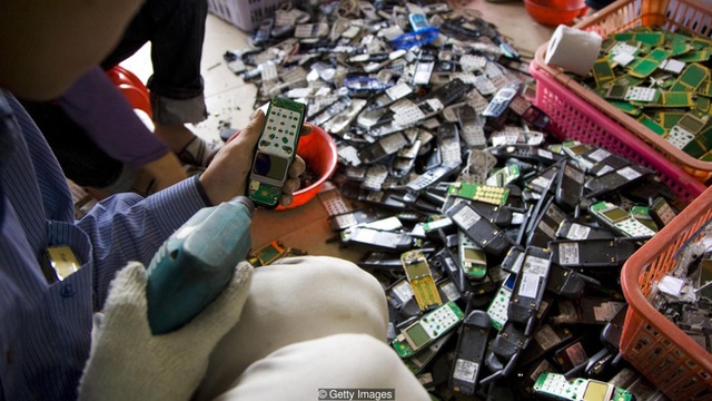Bãi rác điện tử ở Guiyu, Trung Quốc