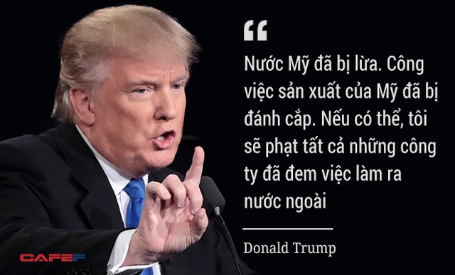 Donald Trump chỉ trích chính sách của bà Clinton vì cáo buộc nó gây chảy máu việc làm tại Mỹ.