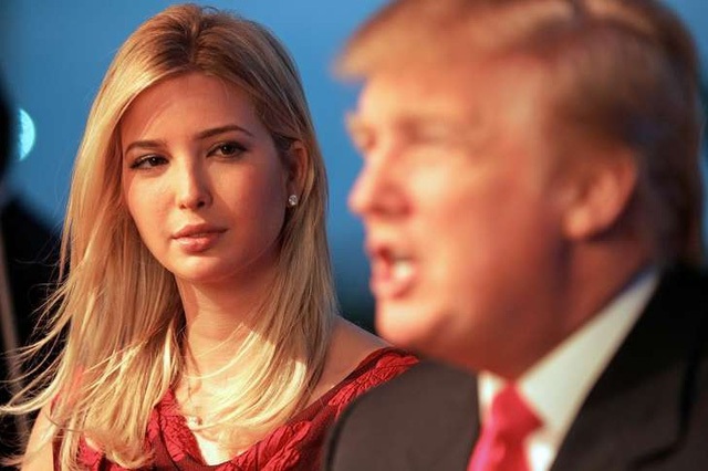 Ivanka luôn là người âm thầm theo dõi, đứng sau ủng hộ cho cha mình.