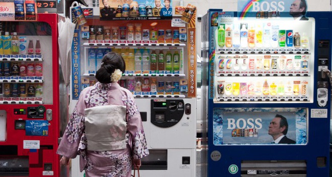 Nhật Bản qua góc nhìn của những chiếc máy bán hàng tự động