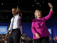 Ông Obama: 'Hillary Clinton sẽ là Tổng thống tuyệt vời' Ông Obama: 'Hillary Clinton sẽ là Tổng thống tuyệt vời'
