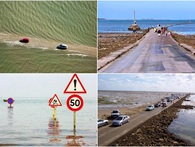Đây là con đường lạ nhất quả đất, chỉ xuất hiện 2 lần trong ngày rồi lại biến mất Đây là con đường lạ nhất quả đất, chỉ xuất hiện 2 lần trong ngày rồi lại biến mất