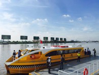 Ảnh: Chạy thử tàu buýt đường sông kết nối quận 1 với Thủ Đức trong 30 phút Ảnh: Chạy thử tàu buýt đường sông kết nối quận 1 với Thủ Đức trong 30 phút