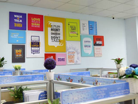 Startup làm tranh trang trí cho các văn phòng làm việc, có lãi ngay từ tháng đầu tiên Startup làm tranh trang trí cho các văn phòng làm việc, có lãi ngay từ tháng đầu tiên