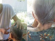 Chuyện tình 70 năm đẹp như giấc mơ của cụ ông trong bức hình tự tay cắt tóc cho vợ Chuyện tình 70 năm đẹp như giấc mơ của cụ ông trong bức hình tự tay cắt tóc cho vợ