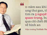 Bác sĩ bị ung thư tự chữa khỏi: Thiếu hiểu biết, nhiều gia đình đã mất cả người lẫn của! Bác sĩ bị ung thư tự chữa khỏi: Thiếu hiểu biết, nhiều gia đình đã mất cả người lẫn của!