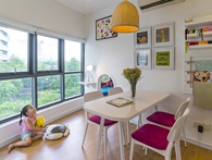 Ngắm căn hộ 140m² hình bán nguyệt, chỉ cách trung tâm Sài Gòn 5 phút đi xe của vợ chồng 8x Ngắm căn hộ 140m² hình bán nguyệt, chỉ cách trung tâm Sài Gòn 5 phút đi xe của vợ chồng 8x