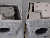 Hóa ra trong máy giặt nhà chúng ta có cục bê tông rất nặng, đó là lý do nhà nghiên cứu đưa ra đề xuất thay thế hiệu quả hơn nhiều Hóa ra trong máy giặt nhà chúng ta có cục bê tông rất nặng, đó là lý do nhà nghiên cứu đưa ra đề xuất thay thế hiệu quả hơn nhiều