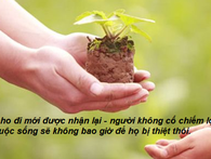Ba bát mỳ trứng và bài học sâu sắc: Có cho đi mới được nhận lại Ba bát mỳ trứng và bài học sâu sắc: Có cho đi mới được nhận lại