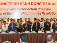 Toàn cảnh phiên đối thoại của Thủ tướng với gần 1.000 doanh nghiệp Toàn cảnh phiên đối thoại của Thủ tướng với gần 1.000 doanh nghiệp