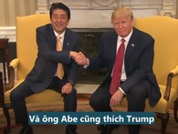 Nhìn cách ông Trump bắt tay với các nguyên thủ quốc gia từ Nhật, Anh tới Israel mới thấy đó là cả một nghệ thuật Nhìn cách ông Trump bắt tay với các nguyên thủ quốc gia từ Nhật, Anh tới Israel mới thấy đó là cả một nghệ thuật