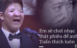 Con trai Quốc Tuấn: "Bôm là đàn ông, Bôm can đảm lắm" Con trai Quốc Tuấn: "Bôm là đàn ông, Bôm can đảm lắm"