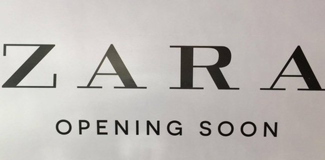 Zara treo biển "Opening Soon" to đùng tại Vincom Bà Triệu, ngày khai trương đến gần lắm rồi