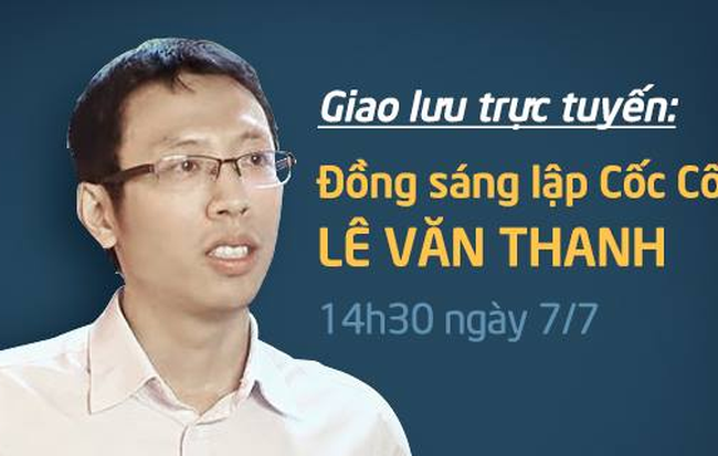 Đồng sáng lập Cốc Cốc sẽ chia sẻ bí quyết khởi nghiệp thành công vào 14h30 chiều nay, bạn muốn hỏi gì không?