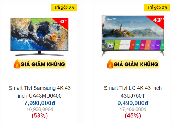  Trong “bão” giảm giá 50%, tivi 4K 43 inch có giá bán rẻ không tưởng  - Ảnh 3.