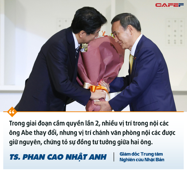 Giám đốc Trung tâm Nghiên cứu Nhật Bản: Những khác biệt trong sự tiếp nối giữa ông Lệnh hòa Suga Yoshihide và người tiền nhiệm Abe Shinzo  - Ảnh 2.