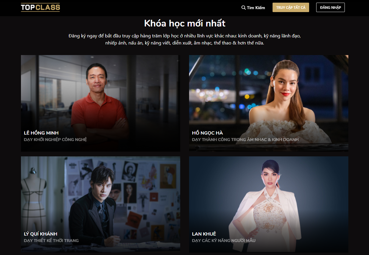 Founder T&A Ogilvy Nguyễn Thanh Sơn ra mắt MasterClass Việt: Học diễn xuất từ Hồng Ánh, khởi nghiệp từ CEO VNG Lê Hồng Minh, Hồ Ngọc Hà... chỉ với 125.000 đồng/tháng - Ảnh 1. Founder T&A Ogilvy Nguyễn Thanh Sơn ra mắt MasterClass Việt: Học diễn xuất từ Hồng Ánh, khởi nghiệp từ CEO VNG Lê Hồng Minh, Hồ Ngọc Hà... chỉ với 125.000 đồng/tháng - Ảnh 1.