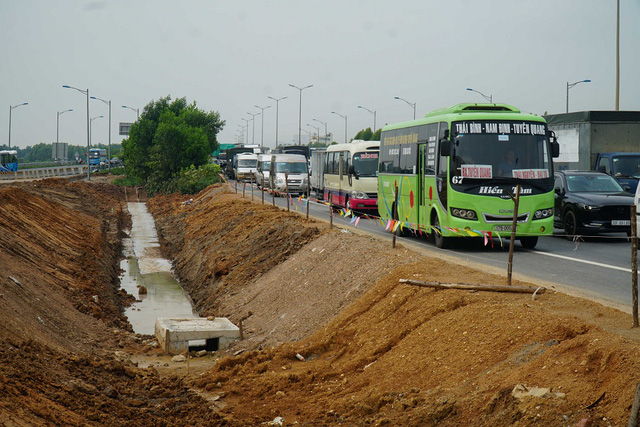  Cận cảnh công trình kết nối vành đai 3 với cao tốc Hà Nội - Hải Phòng  - Ảnh 10.