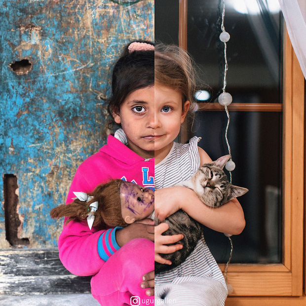  Hai thế giới: Bộ ảnh khiến người xem phải rơi nước mắt cho những đứa trẻ sống giữa đạn bom, bình yên là điều vô cùng xa xỉ - Ảnh 15.
